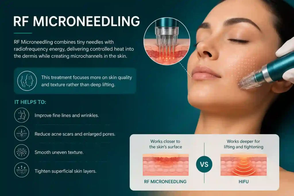 What Does RF Microneedling Do That HIFU Alone Cannot Preston
