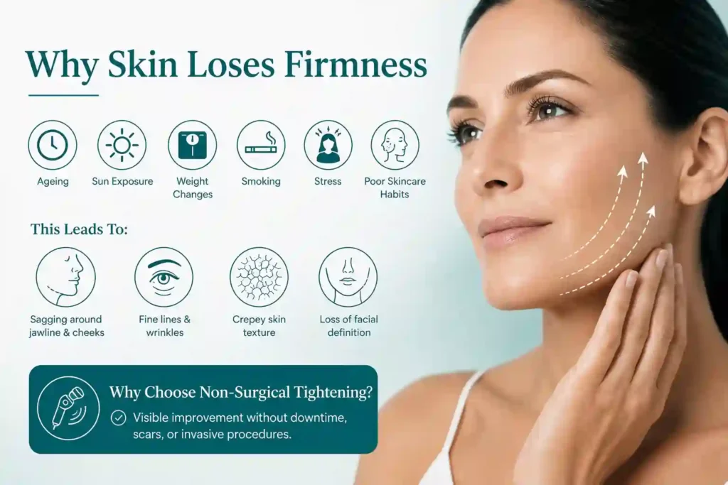 What Makes Skin Lose Firmness and Why Do People Seek Non-Surgical Tightening Preston?