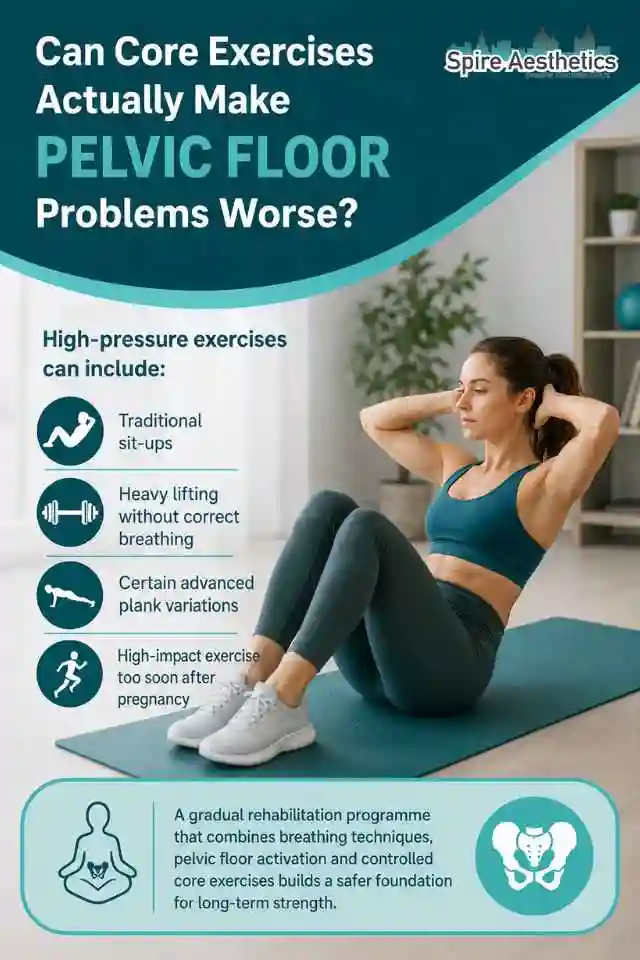 Can Strengthening Your Core Alone Actually Make Pelvic Floor Problems Worse Preston?